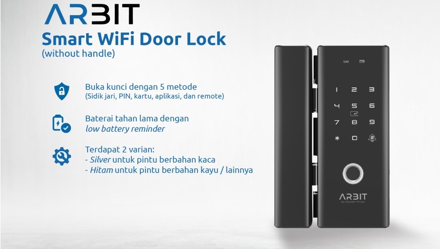 Door Lock Without Handle